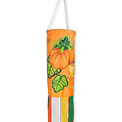 78859_Pumpkins-embroidered-applique-fall-windsock-40inch-detail