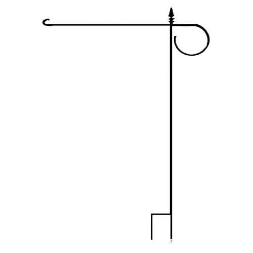 8207_Wrought-Iron-Standard-Flag-Holder-72inch