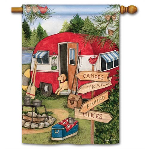 91870_Camping-Weekend-house-flag-28-x-40