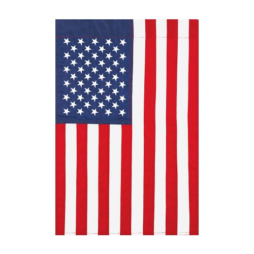 STARS AND STRIPES Applique, Garden Size American Flag - 12" x 18"