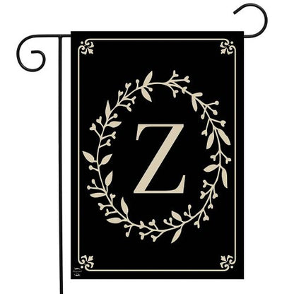 CLASSIC Monogram Garden Size Flags - 12" x 18"