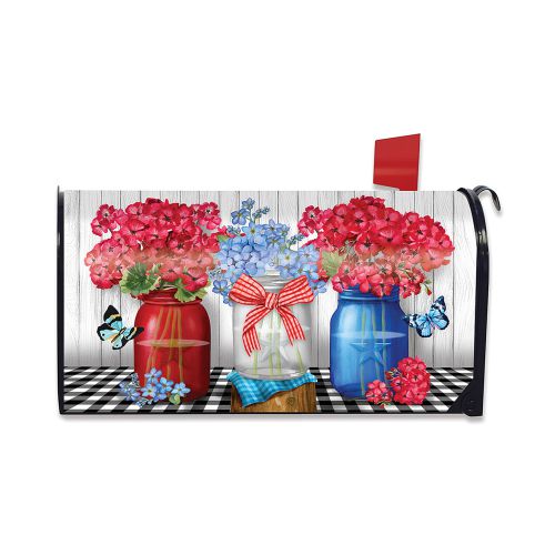 L01982_Red-White-And-Blue-Jars-Large-Mailbox-Cover