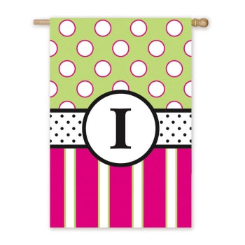i-peppy-pink-polka-dot-monogram-letter-i-applique-garden-flag-12-5-x-18-6-off
