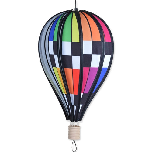 26407_Checkered-Rainbow-hot-air-balloon-spinner-18-inch