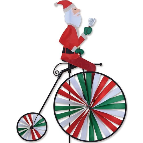 santa-on-high-wheel-bicycle-motion-art-spinner