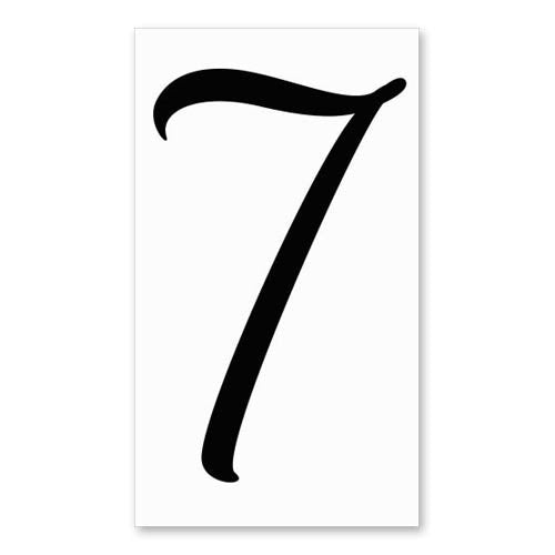 number-7-signature-sign™-tile