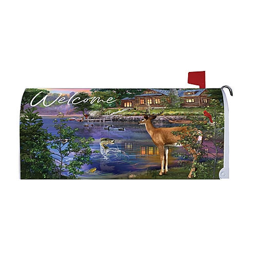 deer-cabin-magnetic-mailbox-cover