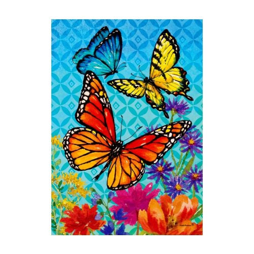 butterflies-wildflowers-garden-size-flag-12-x-18