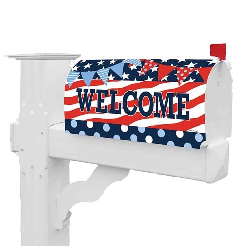 5097MM_Patriotic-Patterns-stars-and-stripes-Mailbox-Makeover-magnetic-mailbox-cover