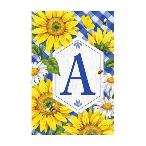 a-sunflowers-daisies-monogram-a-garden-flag-12-x-18
