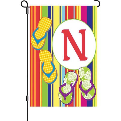 n-summer-monogram-letter-n-garden-size-flag-12-x-18