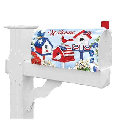 patriotic-birdhouses-magnetic-mailbox-cover
