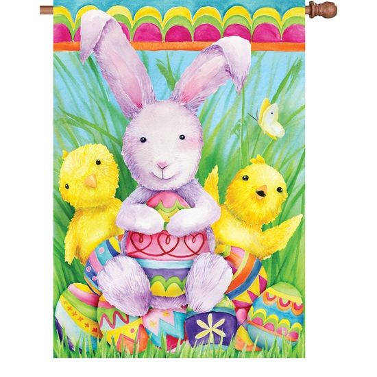 bunny-and-friends-decorative-flag